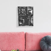 Huis van Marteling Canvas Afdruk (Insitu (Woonkamer))