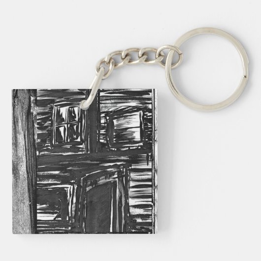 Huis van Marteling Sleutelhanger (Achterkant)