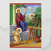 Huis van Nazareth Folie Uitnodiging (Voorkant)