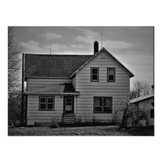 "Huis van ontvangst" Foto Afdruk (Voorkant)