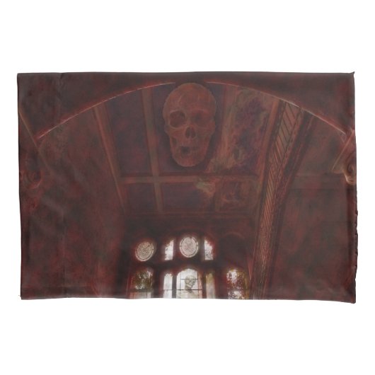 Huis van overlijden kussensloop (Voorkant-Links)