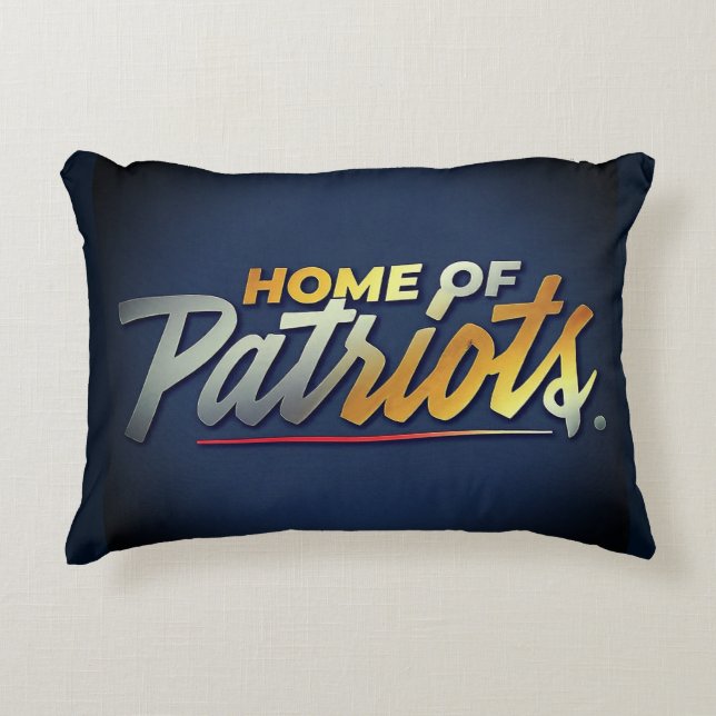 Huis van Patriots Accent Kussen (Voorkant)