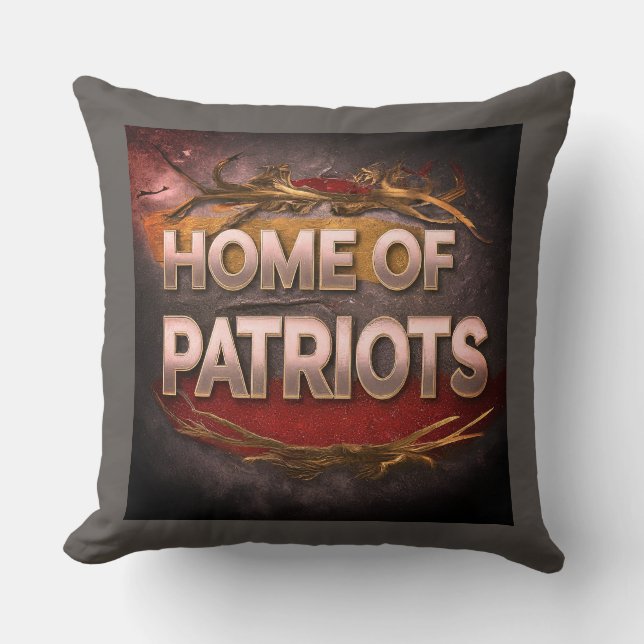 Huis van Patriots Kussen (Voorkant)