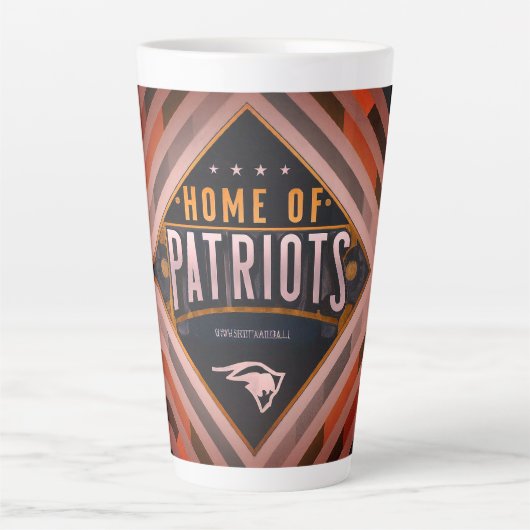 Huis van Patriots Latte Mok (Voorkant)