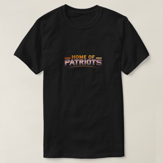 Huis van Patriots T-shirt (Design voorkant)