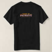 Huis van Patriots T-shirt (Design achterkant)