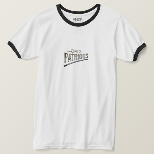 Huis van Patriots T-shirt (Design voorkant)