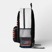 Huis van patriotten bedrukte rugzak (Rechts)