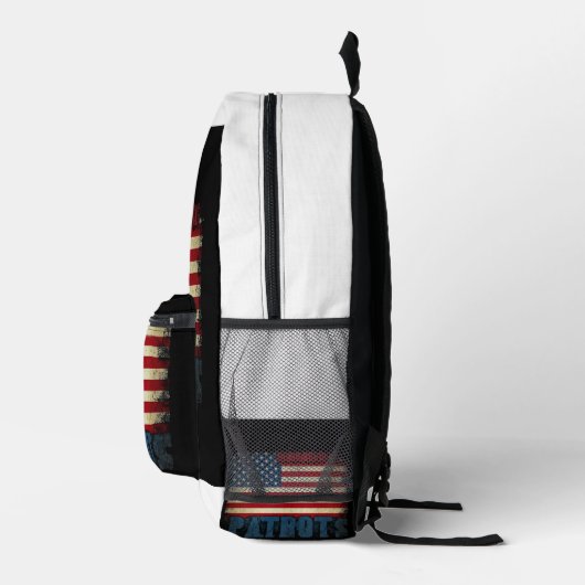 Huis van patriotten bedrukte rugzak (Rechts)