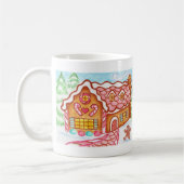 Huis van peperkoek mok (Links)