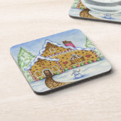 Huis van Peperkoek Onderzetters (Linkerzijde)