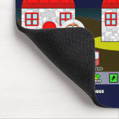 Huis van Pou Mousepad Muismat (Hoek)
