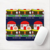 Huis van Pou Mousepad Muismat (Met muis)