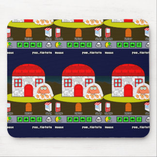 Huis van Pou Mousepad Muismat