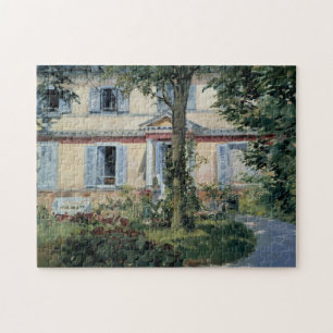 Huis van Rueil door Edouard Manet Legpuzzel