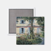 Huis van Rueil door Edouard Manet Magneet (Voorkant / Achterkant)