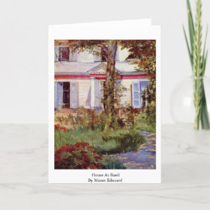 Huis van Rueil door Manet Edouard Kaart