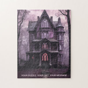 Huis van schaduwen en elegantie legpuzzel