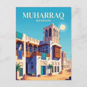Huis van Sheikh Isa bin Ali Bahrein Briefkaart