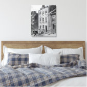 Huis van Sir Isaac Newton Canvas Afdruk (Insitu (Slaapkamer))