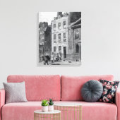 Huis van Sir Isaac Newton Canvas Afdruk (Insitu (Woonkamer))