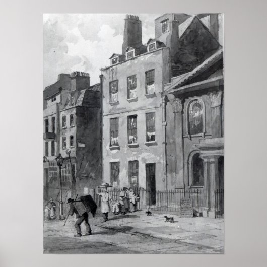 Huis van Sir Isaac Newton Poster (Voorkant)
