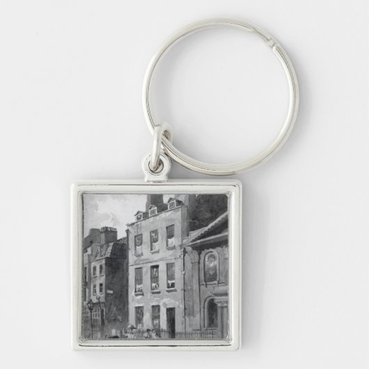 Huis van Sir Isaac Newton Sleutelhanger (Voorkant)