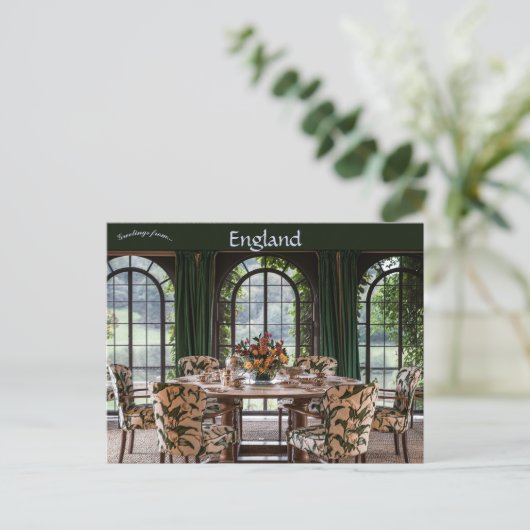 Huis van Sir Winston Churchill Chartwell Engeland Briefkaart (Staand voorkant)