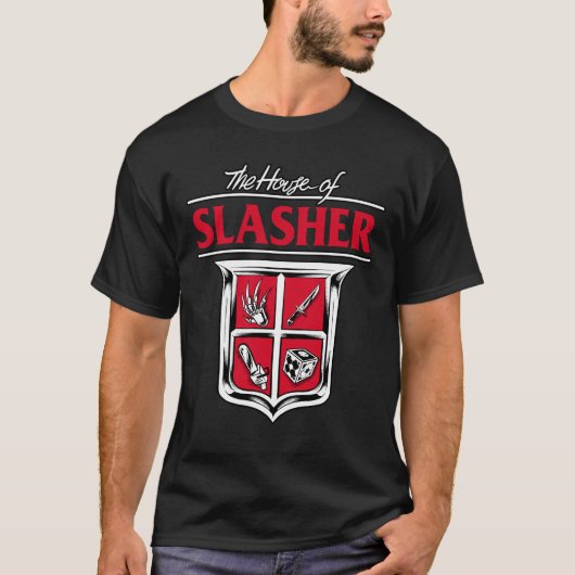 huis van slasher t-shirt (Voorkant)