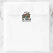 HUIS VAN TAN TENG NIAH RONDE STICKER (Tas)