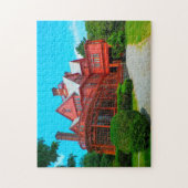 Huis van Thomas Edison New Jersey. Legpuzzel (Verticaal)