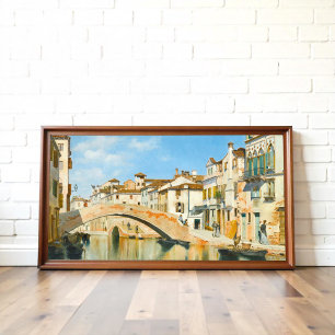 Huis van Tintoretto, Venetië (1874) Poster