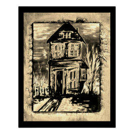Huis van Uitnodiging Perfect Poster