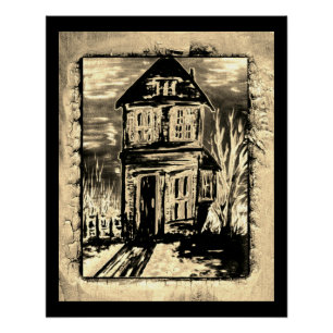 Huis van Uitnodiging Perfect Poster