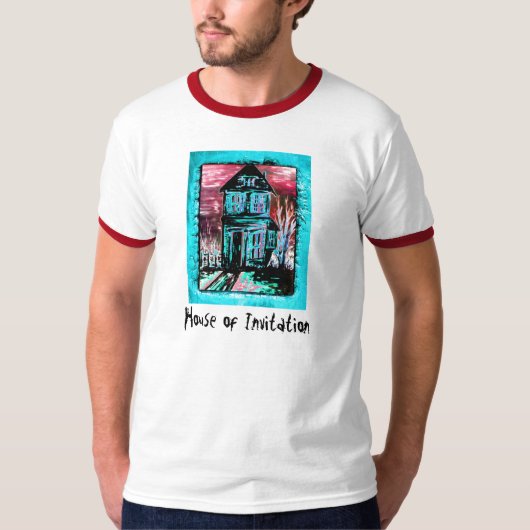 Huis van Uitnodiging T-shirt (Voorkant)