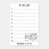 Huis Verhuizingen Bedrijf Post-it® Notes (Voorkant)