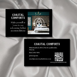 Huis Verhuur Airbnb QR code | BESCHRIJVING CONTROL Visitekaartje