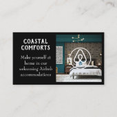 Huis Verhuur Airbnb QR code | BESCHRIJVING CONTROL Visitekaartje (Voorkant)