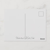 Huis-verjaardag gefeliciteerd briefkaart (Achterkant)