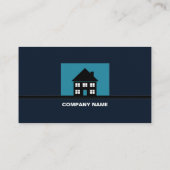 Huis verkocht, makelaar, makelaar Visitekaartje (Achterkant)