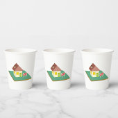 Huis verkocht papieren bekers