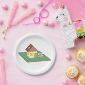 Huis verkocht papieren bordje (Feest)