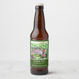 Huis verwarmen Rydal Mount William Wordsworth Huis Bier Etiket