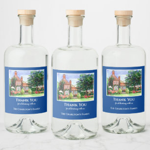 Huis verwarmen The Manor House York Engeland Tuin Likeurfles Etiket