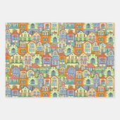 Huis Verwarmend Inpakpapier, Nieuw Huis Cadeau Inpakpapier Vel (Voorkant 3)