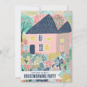 Huis Verwarming Nieuwe Thuis Tuin Aquarel Cute Fee Kaart (Voorkant)