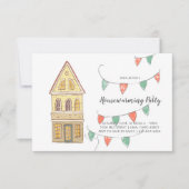 Huis Verwarmingsfeest Uitnodiging | Buurt (Voorkant)