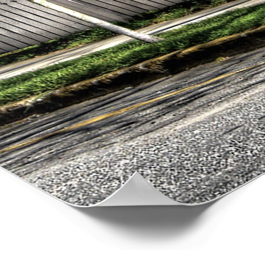 Huis - Victoriaans land Poster (Hoek)