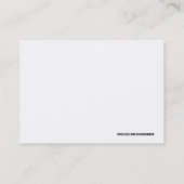 Huis Visitekaartje (Achterkant)