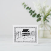 Huis Visitekaartje (Staand voorkant)